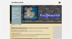 Desktop Screenshot of knuffelcentrale.nl