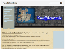 Tablet Screenshot of knuffelcentrale.nl